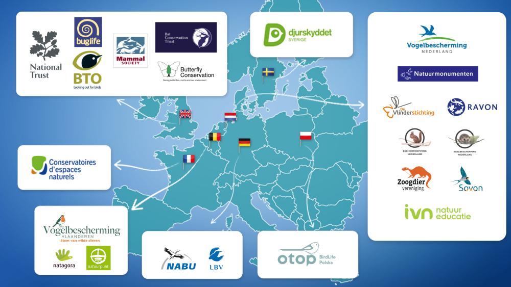 Green partners of Vivara all around Europe