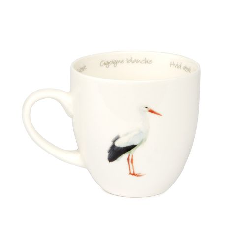 Stork Mug by Elwin van der Kolk